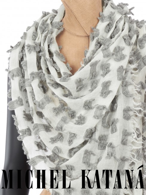 Палантин Унисекс CutT.W100_24DMW-11.1/GR